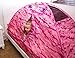 Pacific Play Tents 19781 Kids Pink Camo Bed Tent Playhouse - Twin Size