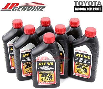 Amazon Com Genuine Toyota Atf Automatic Transmission Oil Fluid Atfws Lexus Scion X 7qt Automotive