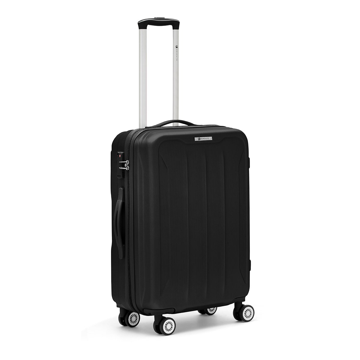 R Roncato Trolley Rigido Medio Valigia Serie Flight in ABS, 66 cm, Colore Blu Navy