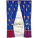FC Barcelona FCB Window Panels Curtains Drapes, Football Soccer