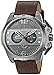 Diesel Men's Ironside Quartz Stainless Steel and Brown Leather Casual Watch (Model: DZ4387)
