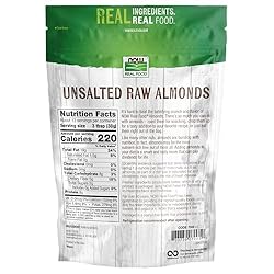 NOW Foods, Almonds, Raw and Unsalted, Source of