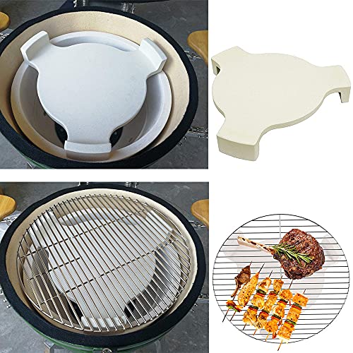 AJinTeby Heat Deflector, Plate Setter for 18" Big Green Egg Grill, Big