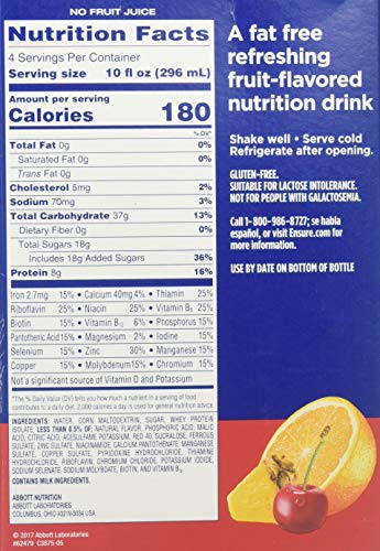 Ensure Clear Nutrition Drink, Mixed Fruit - Image 4