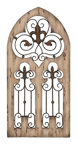 Deco 79 Wood Metal Wall Decor, 50 by 24-Inch image similar 