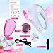 KOODER Rechargeable Sweater Shaver,Fabric Shaver, Lint Remover. Easy to Carry.Suitable to Use on Pilling Surfaces, Such As Sweater, Coat, Glove, Scarf,and Much More!(Pink)