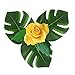 OUTUXED 30PCS Tropical Leaves (14