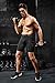HOFISH Men's Outdoor Sports Active Compression Shorts, Black Gray Blue, US XL/Waist 39