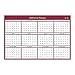 Blue Sky 2020 Laminated Erasable Wall Calendar, Regular and Academic Year, Double Sided, 36