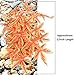 SLSON Reptile Plants Hanging Silk Terrarium Plants with Suction Cup for Bearded Dragons,Lizards,Geckos,Snake Pets and Hermit Crab Tank Habitat Decorations,Small Size,12 inch