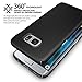 Ringke Slim Compatible with Galaxy S7 Edge Case Dazzling Slender Laser Precision Cutouts Fashionable & Classy Superior Steadfast Bolstered PC Hard Skin Cover for Galaxy S7 Edge - SF Black