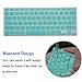 Ultra Thin Keyboard Skin Compatible with MacBook Pro 13/ MacBook Pro 15 inch