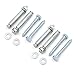 wuudi Ceiling Anchor, 1800lb Commercial Swing Hangers with Upgraded Stainless Steel Locking Snap Hooks for Playground Sets, Porch, Wooden, Aerial Yoga Inversion Antigravity, Swing Seat