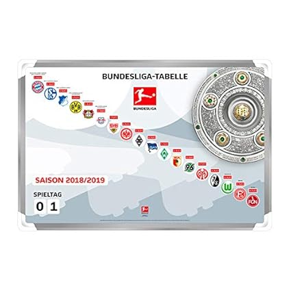 Dfl 1 Bundesliga Magnettabelle 2018 2019 Amazon De Sport