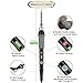 GEYOTAR Wood Burning Kit,Professional Pyrography Pen Set,60W Temperature Adjustable Soldering Iron with Switch,Wood Embossing/Carving/Soldering Tips,5 Stencil,6 Pencils,solder wire,Stand and Carry Bag