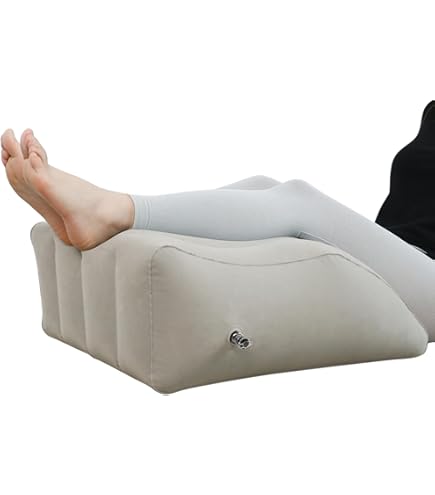 Coussin D'élévation Des Jambes, Coussins Gonflables, Confortables Pour Dormir Ameliorer La Circulation Sanguine Et Reduire Les Gonflements Adaptes Pour Ameliorer La Qualite Du Sommeil Pour Les