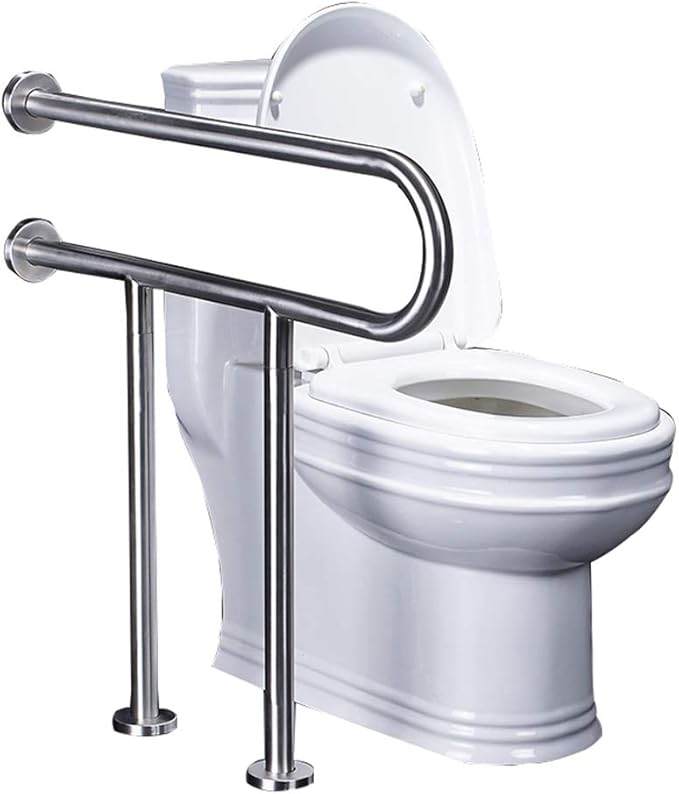 Toilet Handrail Toilet Safety Rail Stainless Steel Toilet For The Disabled Elderly Bathroom