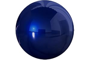 Gazing Ball Gazing Globe Mirror Ball Sapphire Blue Stainless Steel Polished Reflective Smooth Garden Sphere for Mirror Mall C