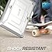 SUPCASE iPad Pro 12.9 Case 2017, [Heavy Duty] Unicorn Beetle Pro Series Full-Body Rugged Protective Case Without Screen Protector for Apple iPad Pro 12.9 Inch 2017, Not Fit 2018 Version(White)