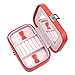 KLOUD City® Jewelry Box Organizer Display Storage Case for Travel Home Use (Red)
