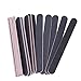 BTYMS 25 Count 180/240 Grit Nail Files for Natural Nails, Double Sided Emery Boards Fine Grit Nail Buffing Files