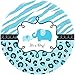 Blue "It's a Boy" Sweet Safari Plates primary