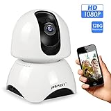 JBonest WiFi IP Camera,1080P HD Wireless Security Camera Pan/Tilt Phone APP Remote Home Surveillance Video Security System 2-Way Talking Night Vision for Baby/Elder/Pet Monitoring