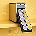 YouCopia CoffeeStack 40 K-Cup Cabinet Organizer, One Size, Silver