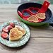 Pancake Mold, 100% Non-Stick, Egg Mold Shaper, Kitchen Tool (Applicable to Pan)