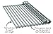Roll Up Dish Drying Rack - Solid Steel (Unique Square Rod Design) Silicone Over The Sink Dish Drainer + BONUS Dish Scrubber - Large 20.5” x 12.75” (Mid Gray) - Also Useful as a Trivet and Cooling Rack