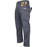 VANLENS FR Pants for Men Ripstop Flame/Water Resistant Lightweight Cargo Pants Boot Cut CAT2 NFPA2112 Welding Pants