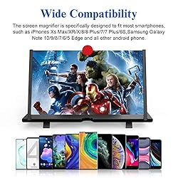 12" Screen Magnifier – 3D HD Cell Phone Magnifing