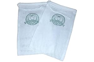 Reusable Cold Brew Coffee Filter Pouches (2-Pack) from Madesco Specially Designed for Cold-Brewing Iced Coffee and 3 Free Coo