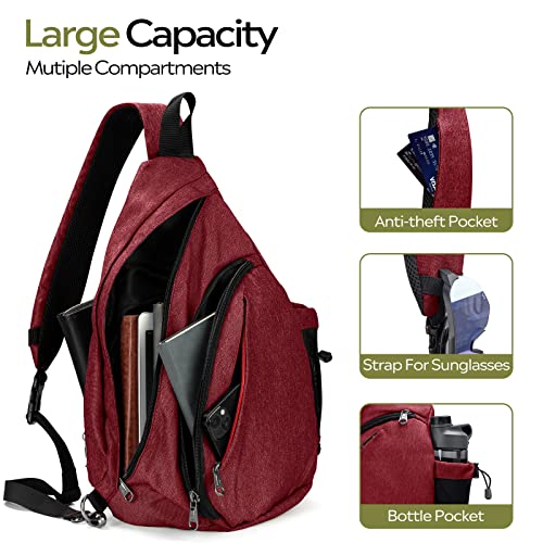 OutdoorMaster Sling Bag Crossbody Shoulder Chest Urban/Outdoor/Travel