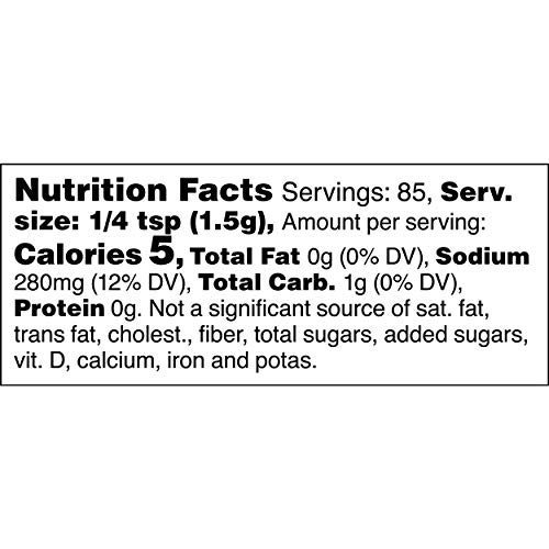 AMAZON BRAND – HAPPY BELLY SMOKED BBQ RUB, 4.5 OUNCE (PACK OF 1)