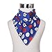 [Pack Of 3] Fashionable Bandana Bibs For Baby Boys And Toddlers / Cute Stylish Patterns Design / Super Absorbent / Drooling / Teething Mini-Factory