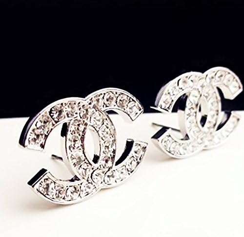Samsunny Elegant High Grade pin crystal brooch office jewelry for women (earrings, 013)