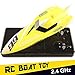 RC Boat Toys, Remote Control Boat for Pools and Lakes, 2.4GHz 4 Channels High Speed Remote Control Boat Fast RC Boat Racing, Radio Controlled Boats, RC Speed Boats Electric Toy for Adults and Kidss