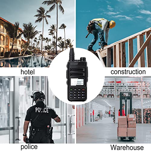 Ham Radio GV88 Dual Band Handheld Ham Radio, 200 Channels Amateur