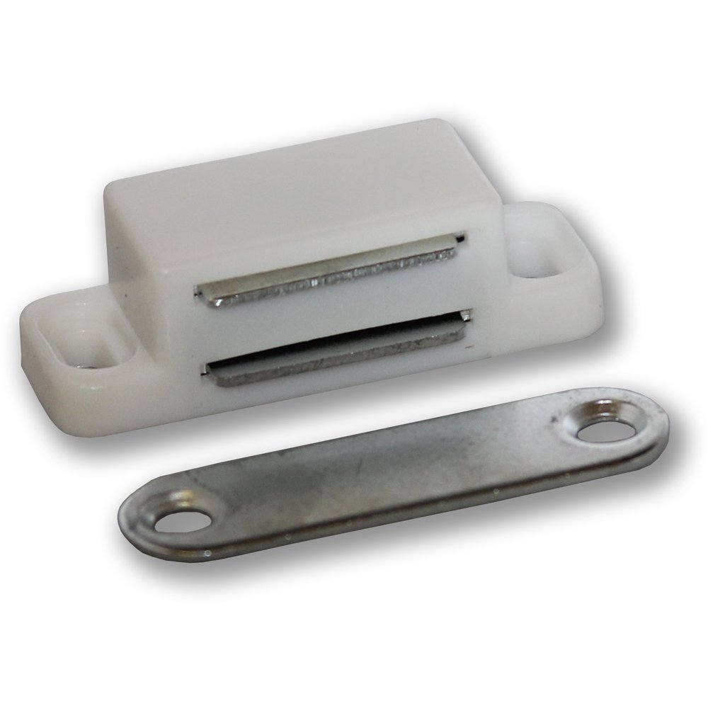 Heavy Duty White Catch Medium Holds Up to 6kg (Pack of 1