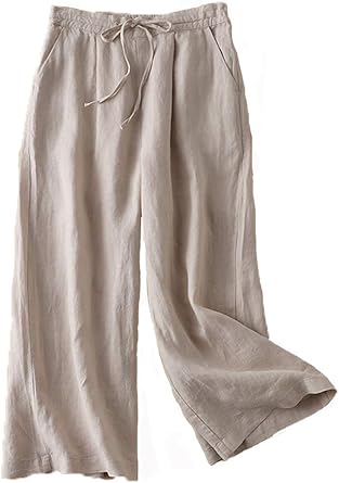 linen wide leg palazzo pants