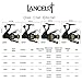 KastKing Lancelot Spinning Reel, Freshwater Fishing Reel, 5+1 Steel Ball Bearings, Up to 17.5lbs of Smooth Drag, High-Capacity Aluminum Spools, Aluminum Handle.