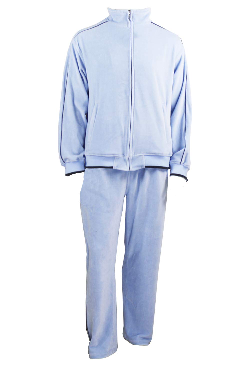 blue velvet tracksuit mens
