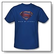 Superman Man of Steel - New Logo Men's T-Shirt