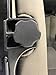 1 ea 1997 to 2006 / Jeep Wrangler TJ/Soft Top Door Surround Knob with Pin