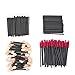 Kicosy Disposable Makeup Applicators Eyeshadow Applicators Disposable Mascara Wands Lip Brushes Dual Sided Eyeliner Makeup Brushes Make Up Brushes Applicators Brush Kit 200 Pieces