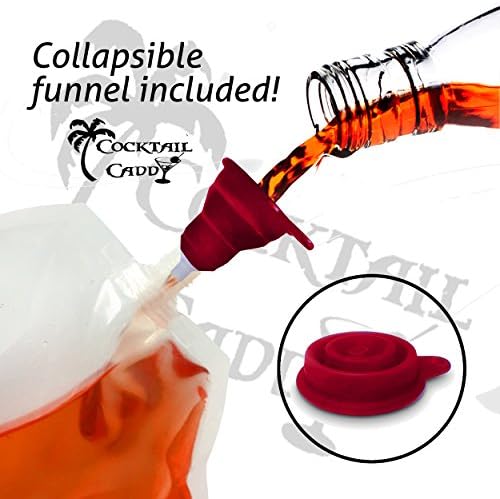 Cocktail Caddy Cruise Liquor Bag Kit For Spirits Concealable And Reusable Heavy Duty Flasks #viking #river #cruise #packing #list Cocktail Caddy Cruise Liquor Bag Kit For Spirits Concealable And Reusable Heavy Duty Flasks