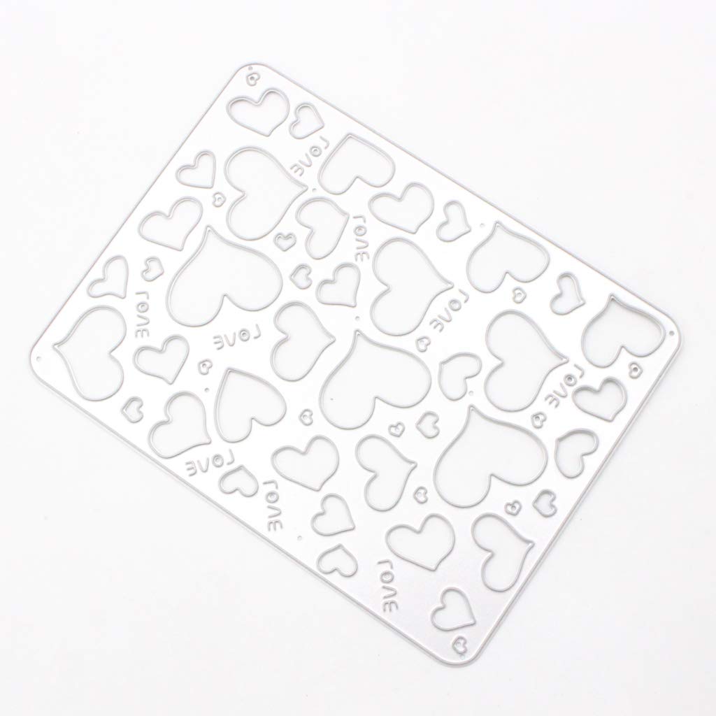 Peintures Outils Et Traitement Des Murs Pochoirs Kendalfloral Com Ranuw Matrices De Decoupe Creux Coeur En Metal De Coupe Meurt Pochoir Diy Scrapbooking Album Timbre Carte De Papier Gaufrage Artisanat Decor