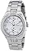 GUESS Women's W12609L1 Steel Stainless Steel Crystal Accent Watch