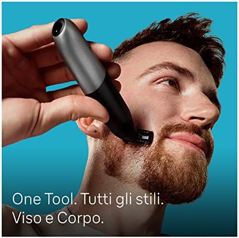 Regolabarba Uomo e Rasoio Elettrico Barba Series X, Xt5200, Nero